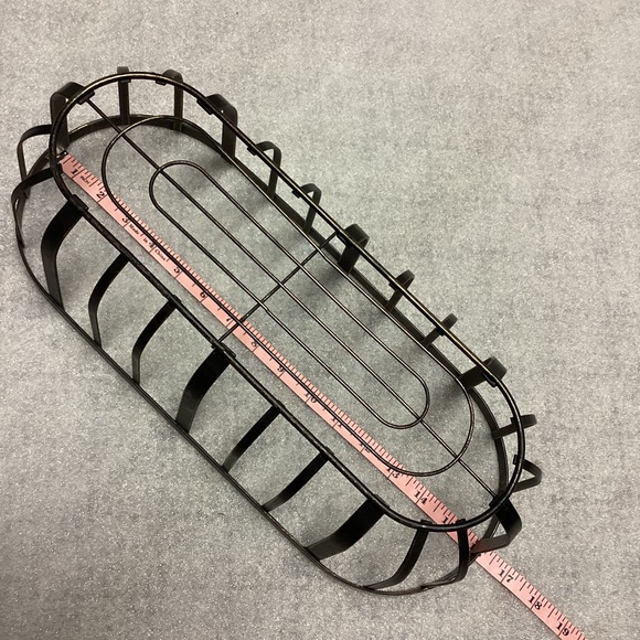 Black Metal Wire Basket * Fruit Basket & More - Picture 6 of 9